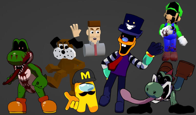 MM V2 Models, DJ Hallyboo, Mr Sys, Y0SH, Luigi MM V2 Models, DJ Hallyboo, Mr Sys, Y0SH, Luigi